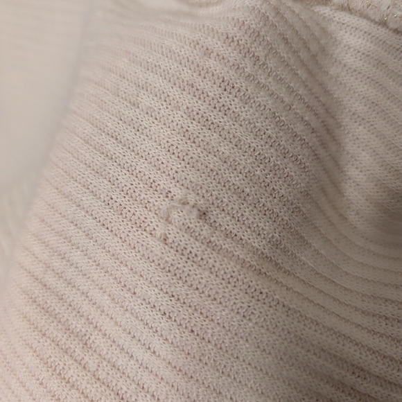 Y2K Juicy Couture Gold Shimmer Drape Cardigan Waterfall Hem - Picture 8 of 13